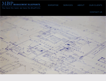 Tablet Screenshot of managementblueprints.com